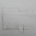 Floor Plan- Living Room Sketch